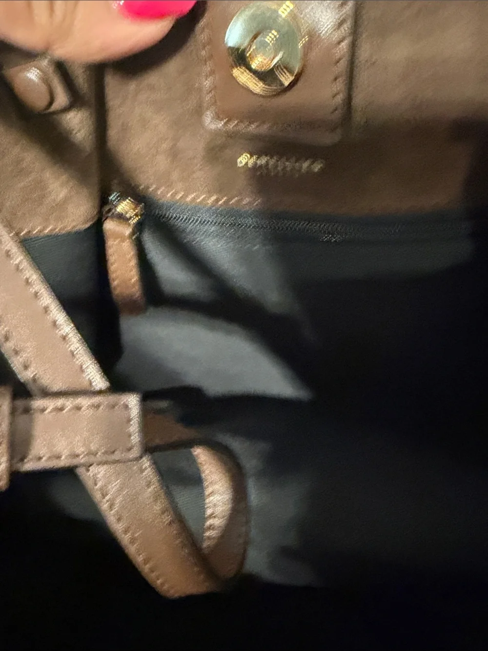 DeMellier New York Midi suede tote bag